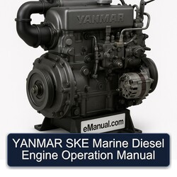 Isuzu Marine Yanmar SKE Diesel Engine Operation Service Repair Workshop Manual PDF