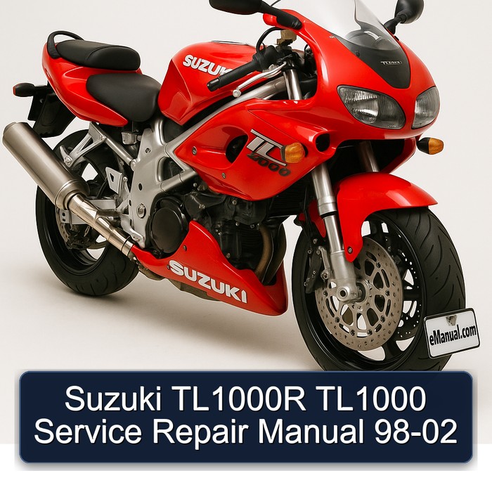 1998-2002 Suzuki TL1000 TL1000R Service Repair Workshop Manual PDF