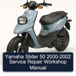 2000-2002 Yamaha Slider EW50 50 Service Repair Workshop Manual PDF