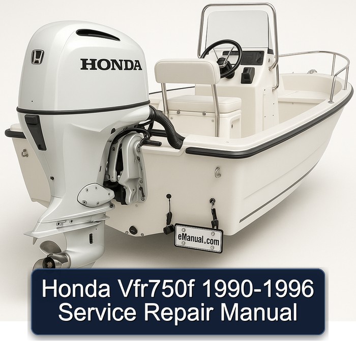 1990-1996 Honda CHF50 VFR750F Service Repair Workshop Manual PDF