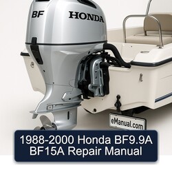 1988-2000 Honda Bf9.9a BF15A Service Repair Workshop Manual PDF