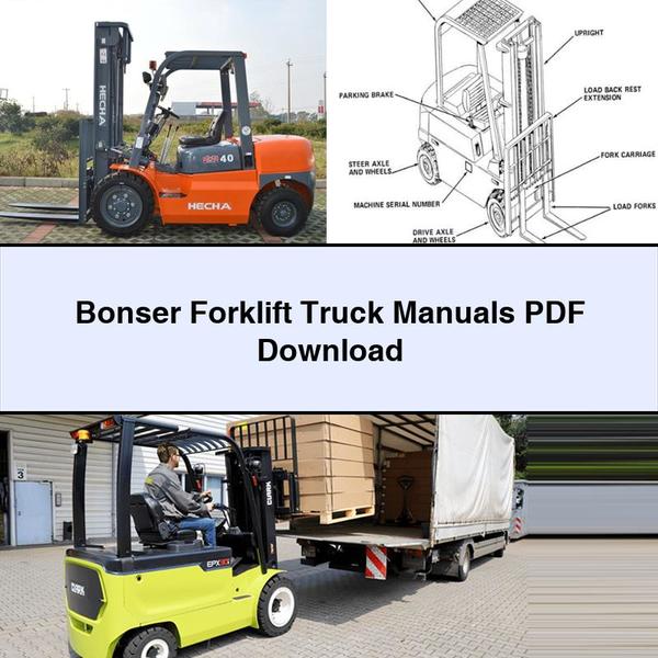 Bonser Forklift Truck Service Repair Workshop Manual PDF