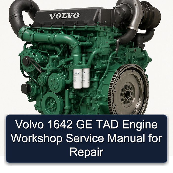 Volvo 1642 GE TAD Engine Service Repair Workshop Manual PDF