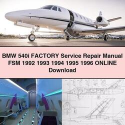 1992-1996 BMW 1 Series 540I FSM Online Service Repair Workshop Manual PDF
