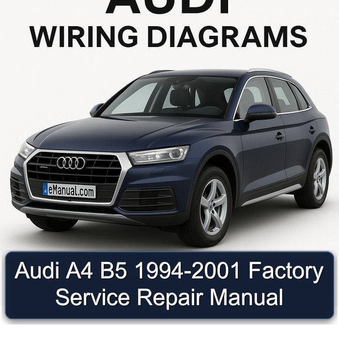 1994-2001 Audi A4 Service Repair Workshop Manual PDF