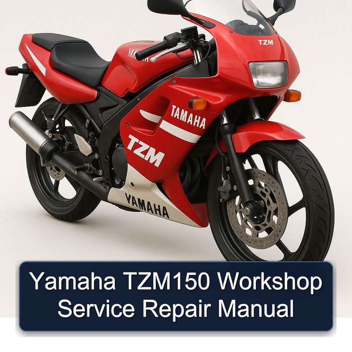 Yamaha TZM150 Service Repair Workshop Manual PDF