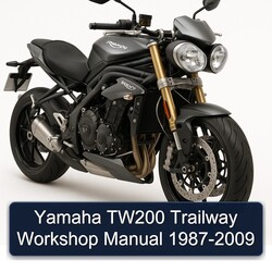 1987-2009 Triumph Speed Triple Yamaha TW200 Trailway Service Repair Workshop Manual PDF