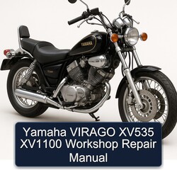 Yamaha Virago XV535 XV1100 Service Repair Workshop Manual PDF