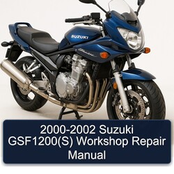 2000-2002 Suzuki GSF1200(S) Workshop Repair Manual 