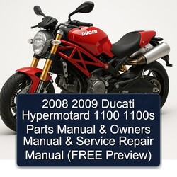 Ducati 1100 Hypermotard 1100S Parts Owners (free Preview) Catalog PDF
