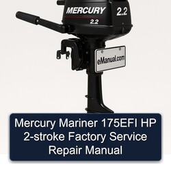 Mercury Mariner 175EFI HP 2-stroke Service Repair Workshop Manual PDF