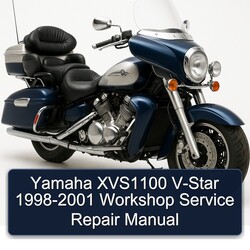 1998-2001 Yamaha Royal Star Venture XVS1100 V-STAR Service Repair Workshop Manual PDF