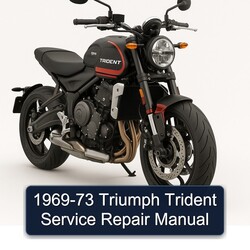 1969-1973 Triumph Trident Service Repair Workshop Manual PDF