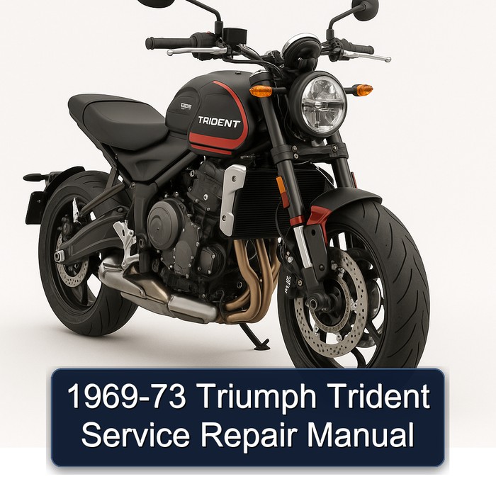 1969-1973 Triumph Trident Service Repair Workshop Manual PDF