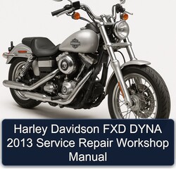 2013 Harley Davidson Servi Car FXD Dyna Service Repair Workshop Manual PDF