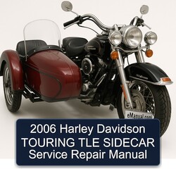 2006 Harley Davidson Sidecars Touring TLE Sidecar Service Repair Workshop Manual PDF