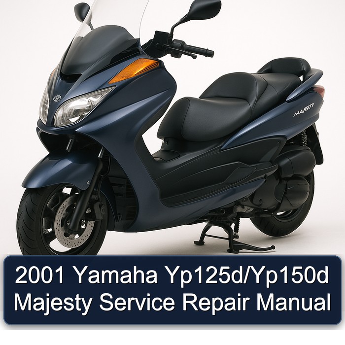 2001 Yamaha Majesty Yp125d/yp150d Service Repair Workshop Manual PDF