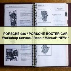 Porsche 914 986/ Boxter CAR Service Repair Workshop Manual PDF