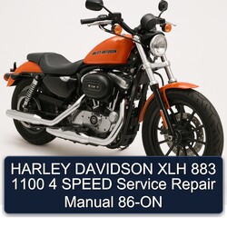 Keeway Speed Harley Davidson XLH 883 1100 4 86-ON Service Repair Workshop Manual PDF
