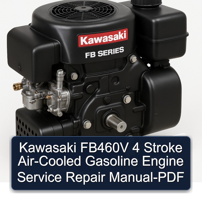 Kawasaki FB Series FB460V 4 Stroke Air-cooled Gasoline Engine Service Repair Workshop Manual PDF