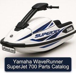 Yamaha Waverunner Superjet 700 Parts Catalog PDF