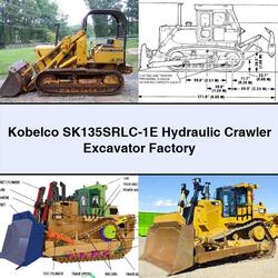 Kobelco Sk135srlc-1e Hydraulic Crawler Excavator Service Repair Workshop Manual PDF