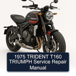 1975 Triumph Trident T160 Service Repair Workshop Manual PDF