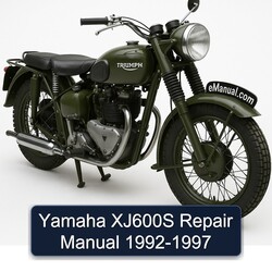1992-1997 Triumph TRW Yamaha XJ600S Service Repair Workshop Manual PDF