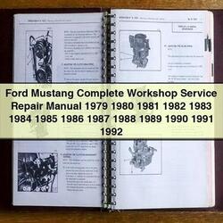 1979-1992 Ford Mustang Service Repair Workshop Manual PDF