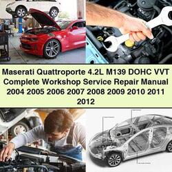 2004-2012 Maserati Quattroporte 4.2l M139 DOHC VVT Service Repair Workshop Manual PDF