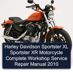 2010 Harley Davidson Sportster XL XR Motorcycle Service Repair Workshop Manual PDF