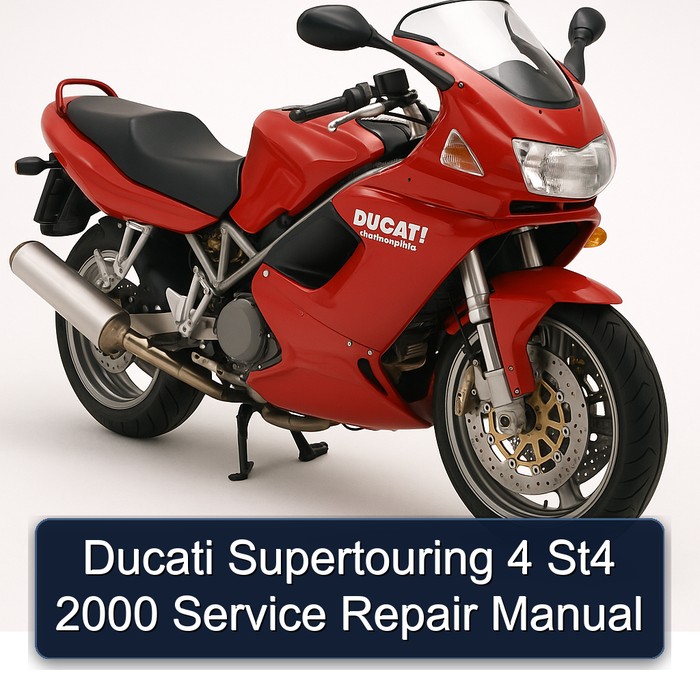2000 Ducati Sporttouring / ST Models Supertouring 4 ST4 Service Repair Workshop Manual PDF