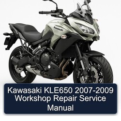 2007-2009 Kawasaki Versys KLE650 Service Repair Workshop Manual PDF