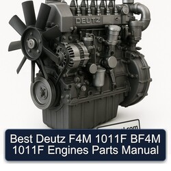 Deutz Series Manuals Best F4M 1011F BF4M Engines Parts Catalog PDF