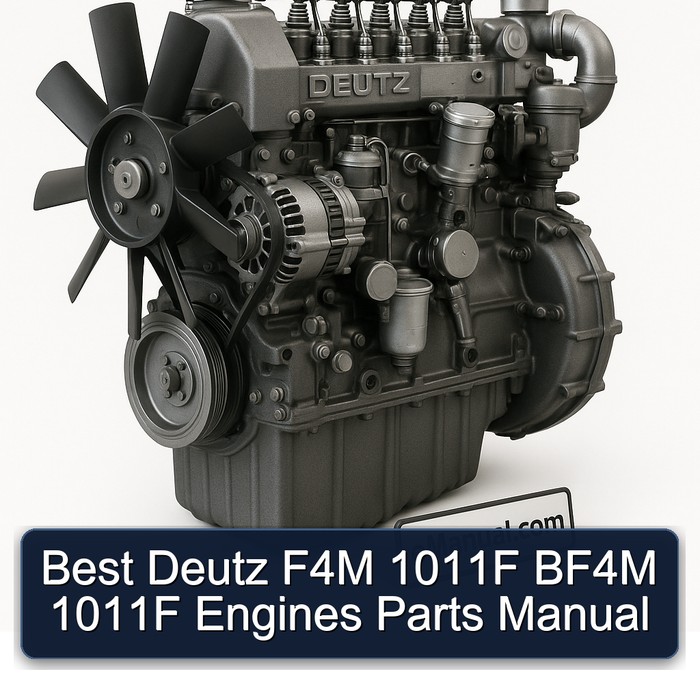 Deutz Series Manuals Best F4M 1011F BF4M Engines Parts Catalog PDF