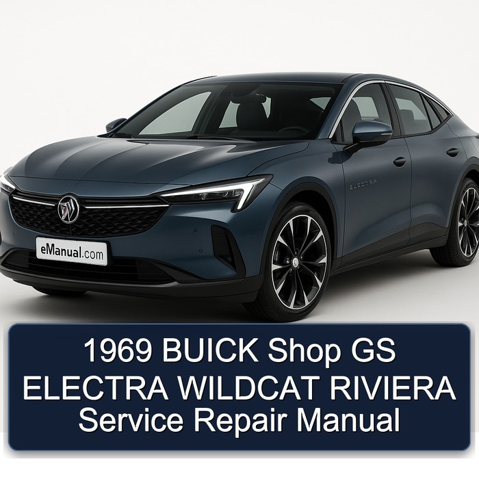 1969 Buick Electra Shop Gs Wildcat Riviera Service Repair Workshop Manual PDF