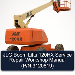 JLG Boom Lifts 120HX (p/n:3120819) Service Repair Workshop Manual PDF