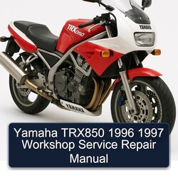 1996-1997 Yamaha TRX850 Service Repair Workshop Manual PDF