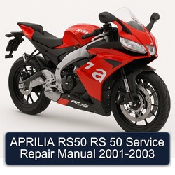 2001-2003 Aprilia RS Models RS50 50 Service Repair Workshop Manual PDF