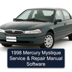 1998 Mercury Mystique Software Service Repair Workshop Manual PDF