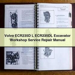 Volvo ECR235D L ECR235DL Excavator Service Repair Workshop Manual PDF