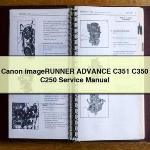 Canon Imagerunner Advance C351 C350 C250 Service Repair Workshop Manual PDF