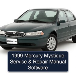 1999 Mercury Mystique Software Service Repair Workshop Manual PDF