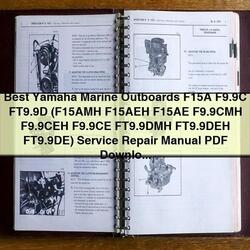 Yamaha Marine Outboards F15A F9.9c Ft9.9d Service Repair Workshop Manual PDF