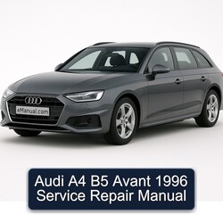 1996 Audi Avant A4 B5 Service Repair Workshop Manual PDF