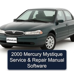 2000 Mercury Mystique Software Service Repair Workshop Manual PDF
