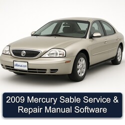 2009 Mercury Sable Software Service Repair Workshop Manual PDF