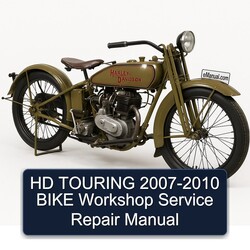 2007-2010 Harley Davidson Touring HD - Bike Service Repair Workshop Manual PDF