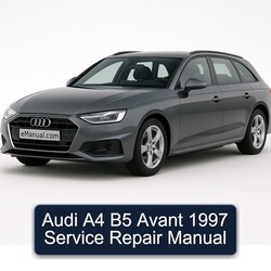1997 Audi Avant A4 B5 Service Repair Workshop Manual PDF