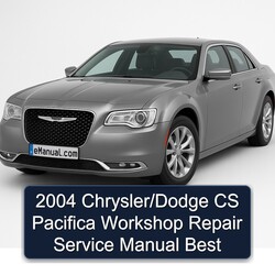 2004 Chrysler Pacifica /dodge CS Best Service Repair Workshop Manual PDF